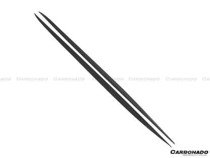 Faldones laterales de fibra de carbono estilo OEM para Mercedes Benz AMG GT63 S 4 puertas Coupé X290 Carbonado 2019-2023
