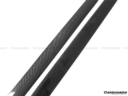 Faldones laterales de fibra de carbono estilo OEM para Mercedes Benz AMG GT63 S 4 puertas Coupé X290 Carbonado 2019-2023