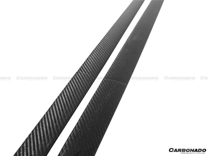 Faldones laterales de fibra de carbono estilo OEM para Mercedes Benz AMG GT63 S 4 puertas Coupé X290 Carbonado 2019-2023