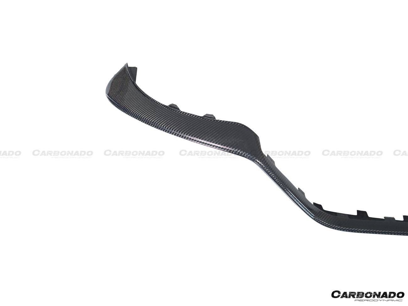 Mercedes Benz AMG GT63S 4 puertas Coupé X290 Carbonado 2019-2023, borde delantero central de fibra de carbono estilo OEM