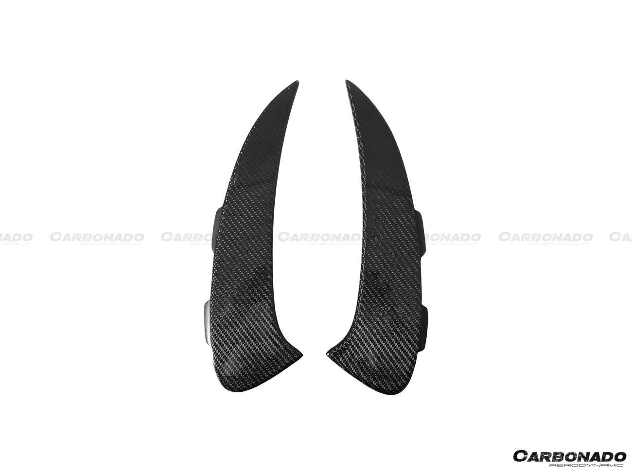 Carbonado 2019-2023 Mercedes Benz AMG GT63  S 4Door Coupe X290 OEM Style Carbon Fiber Rear Canards