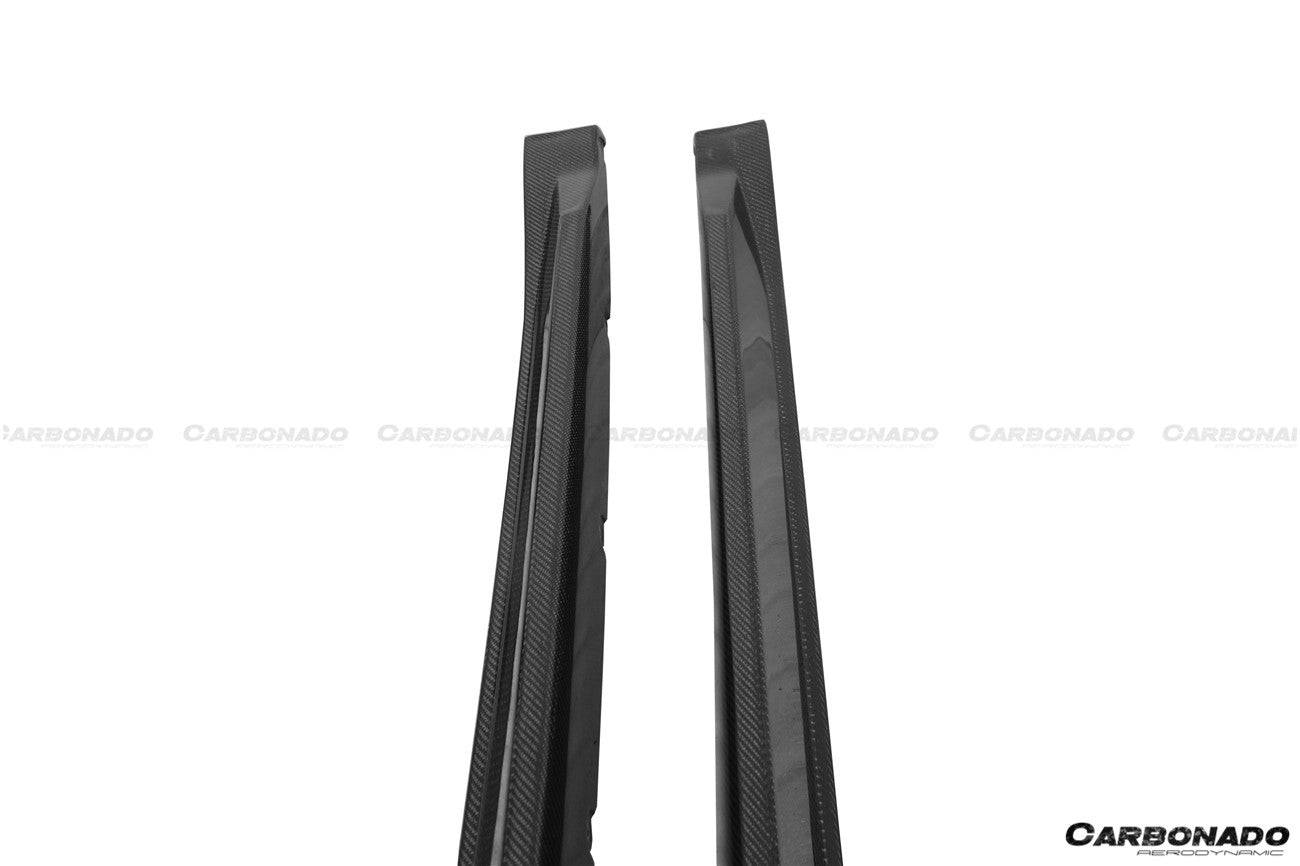Carbonado 2021-UP BMW M4 G82  G83 MP Style Carbon Fiber Side Skirts