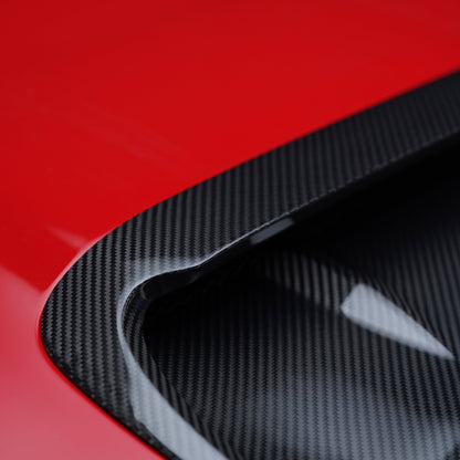 Toma de aire de fibra de carbono JDMuscle V1 (Subaru WRX/STI 2015-2021)