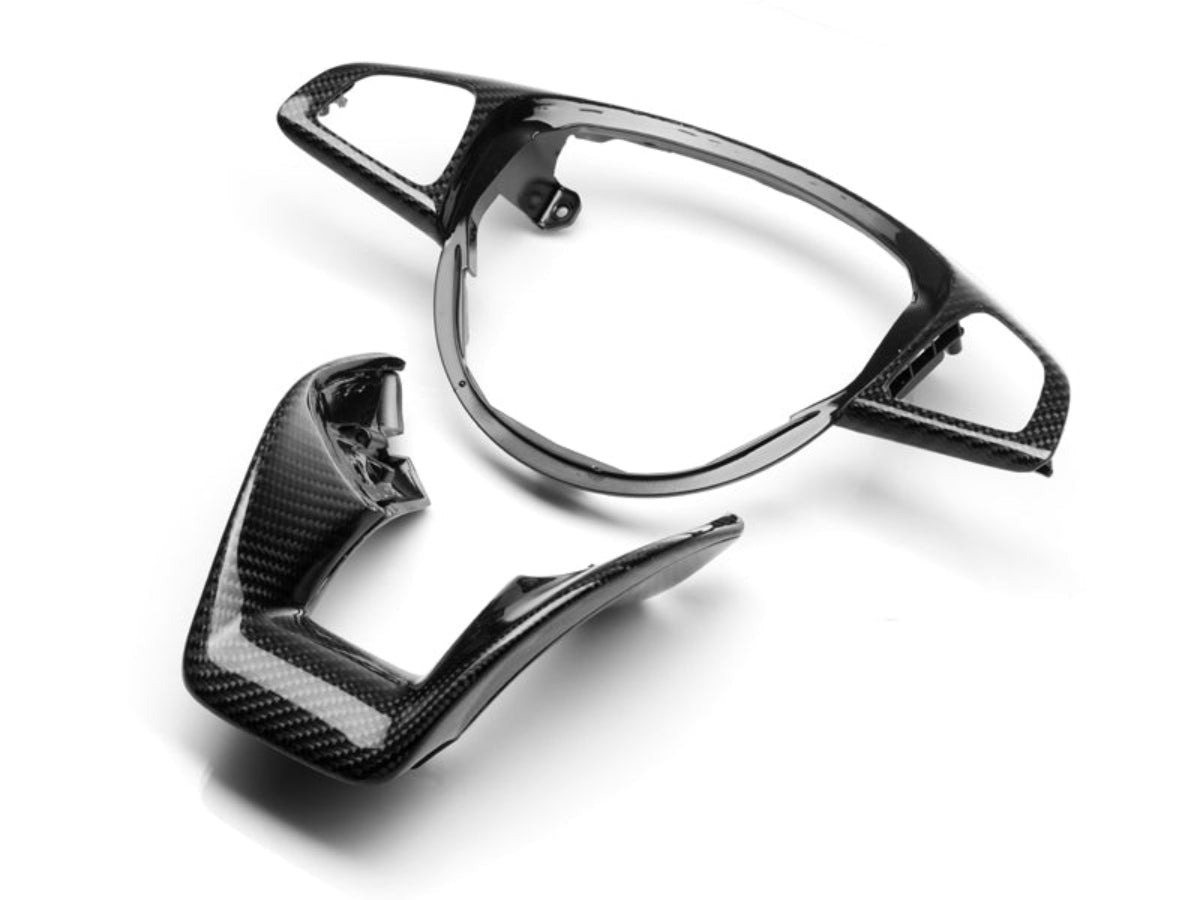 AutoTecknic Carbon Fiber Steering Wheel Trim - Mercedes-Benz Various AMG Vehicles