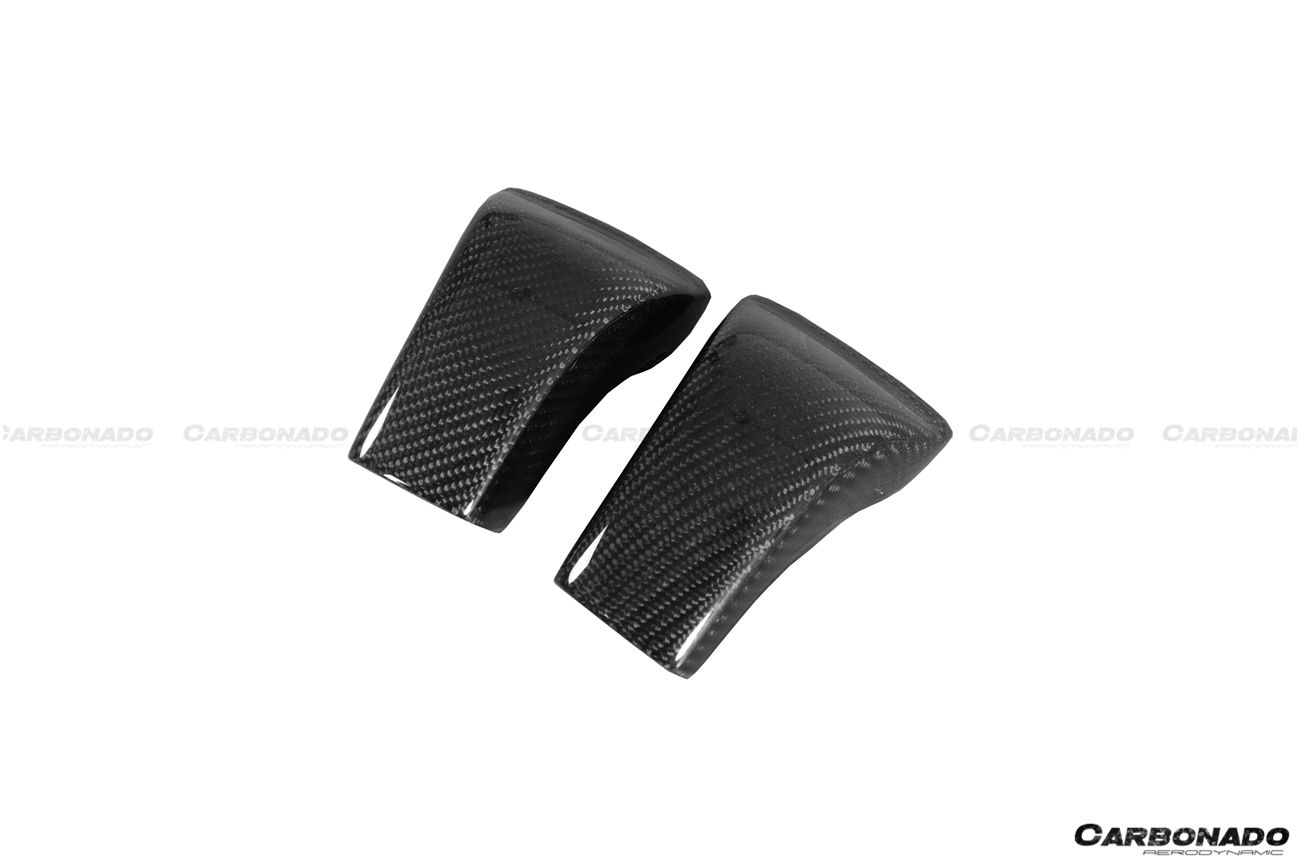 Carbonado 2017-2023 Nissan GTR R35 EBA OEM Style Carbon Fiber Hood Scoops
