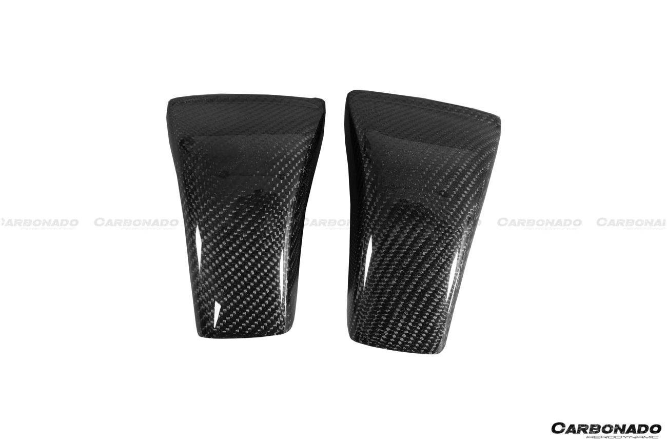 Carbonado 2017-2023 Nissan GTR R35 EBA OEM Style Carbon Fiber Hood Scoops