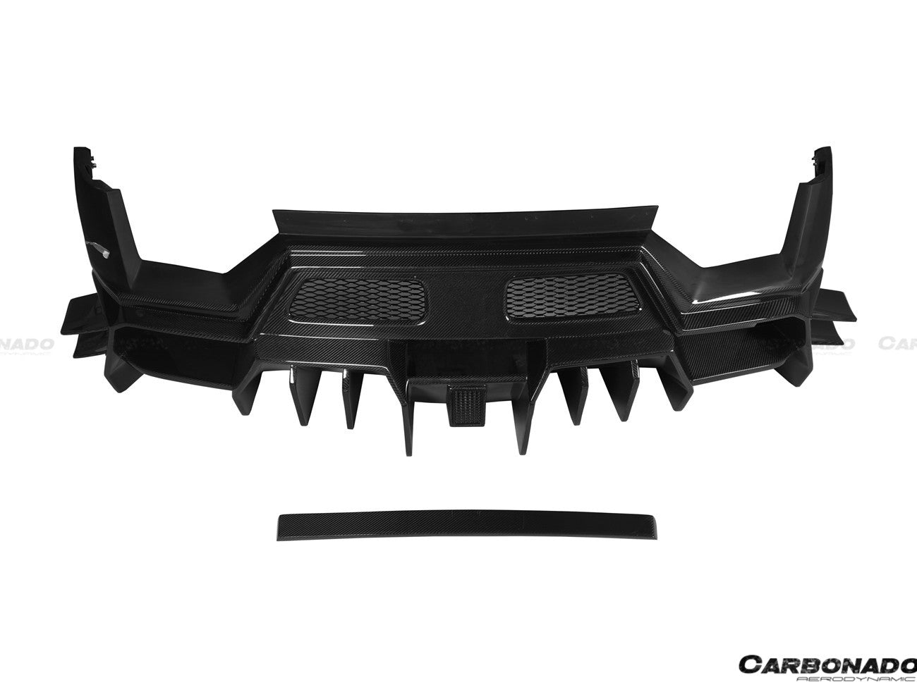 Carbonado IRON Style Rear Bumper | 2004-2008 Lamborghini Gallardo, Gallardo SE, Superleggera