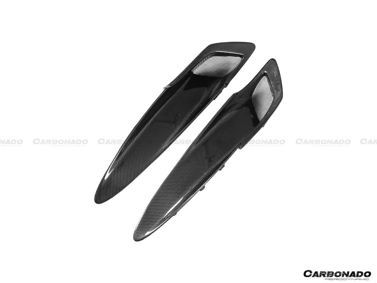 Carbonado 2017-2022 McLaren 720S OEM Style Carbon Fiber Rear Trunk Air Intake Vents Replacement
