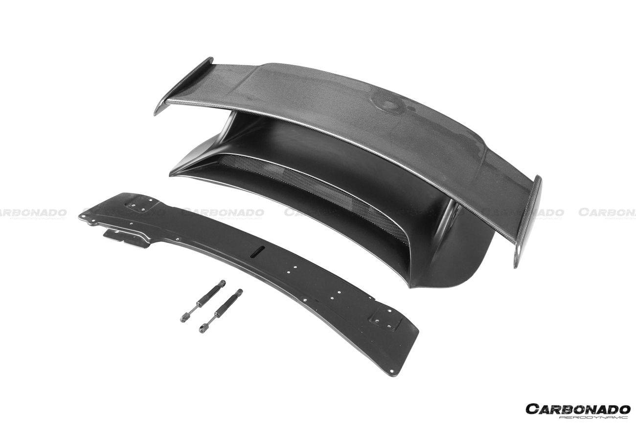 Alerón de maletero estilo Porsche 911 991.1 Carrera S 4S GT3 Carbonado 2012-2015