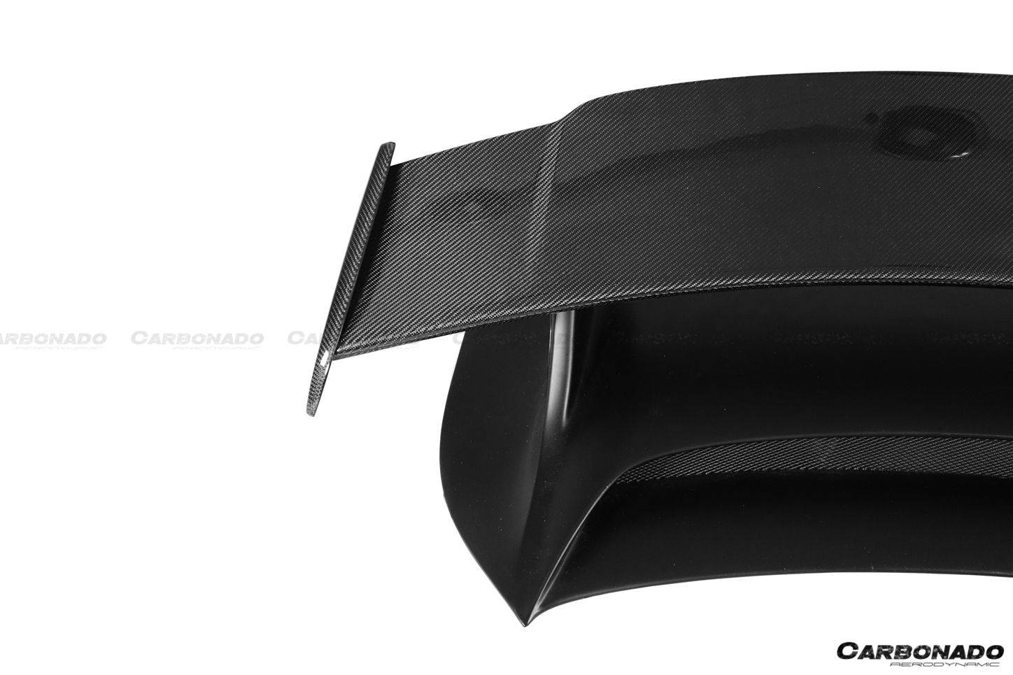 Alerón de maletero estilo Porsche 911 991.1 Carrera S 4S GT3 Carbonado 2012-2015