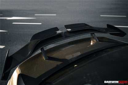 DarwinPRO 2021-UP BMW M4 G82 4 Series G22 BKSSII Style Carbon Fiber Trunk Spoiler