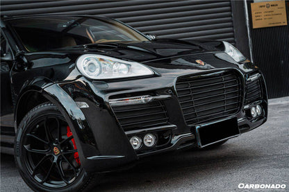 Kit de carrocería completa y ancha para Porsche Cayenne 957 TA Style Auto Carbonado 2008-2010