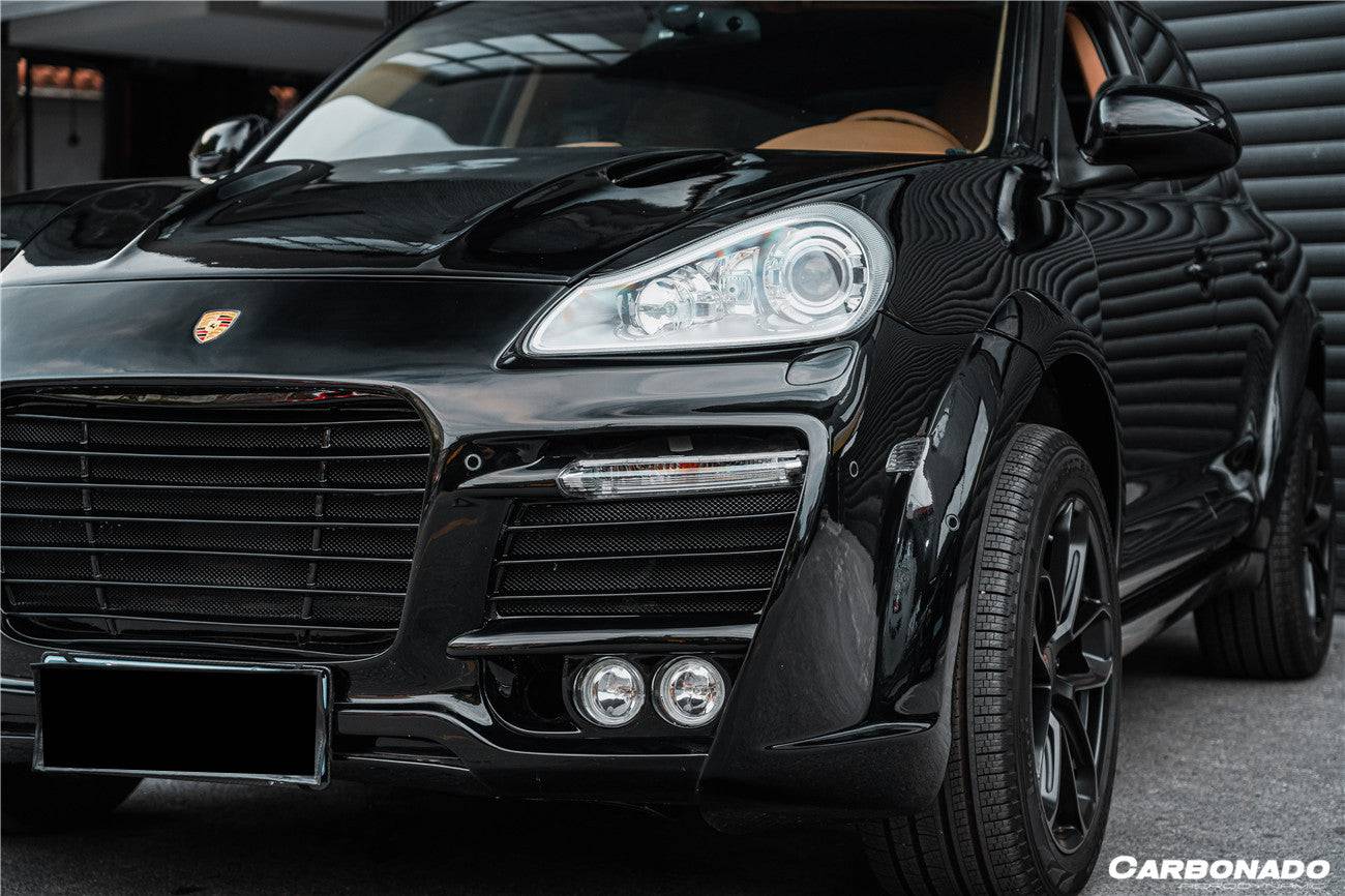 Kit de carrocería completa y ancha para Porsche Cayenne 957 TA Style Auto Carbonado 2008-2010