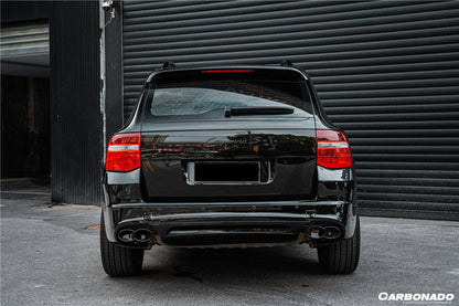 Kit de carrocería completa y ancha para Porsche Cayenne 957 TA Style Auto Carbonado 2008-2010