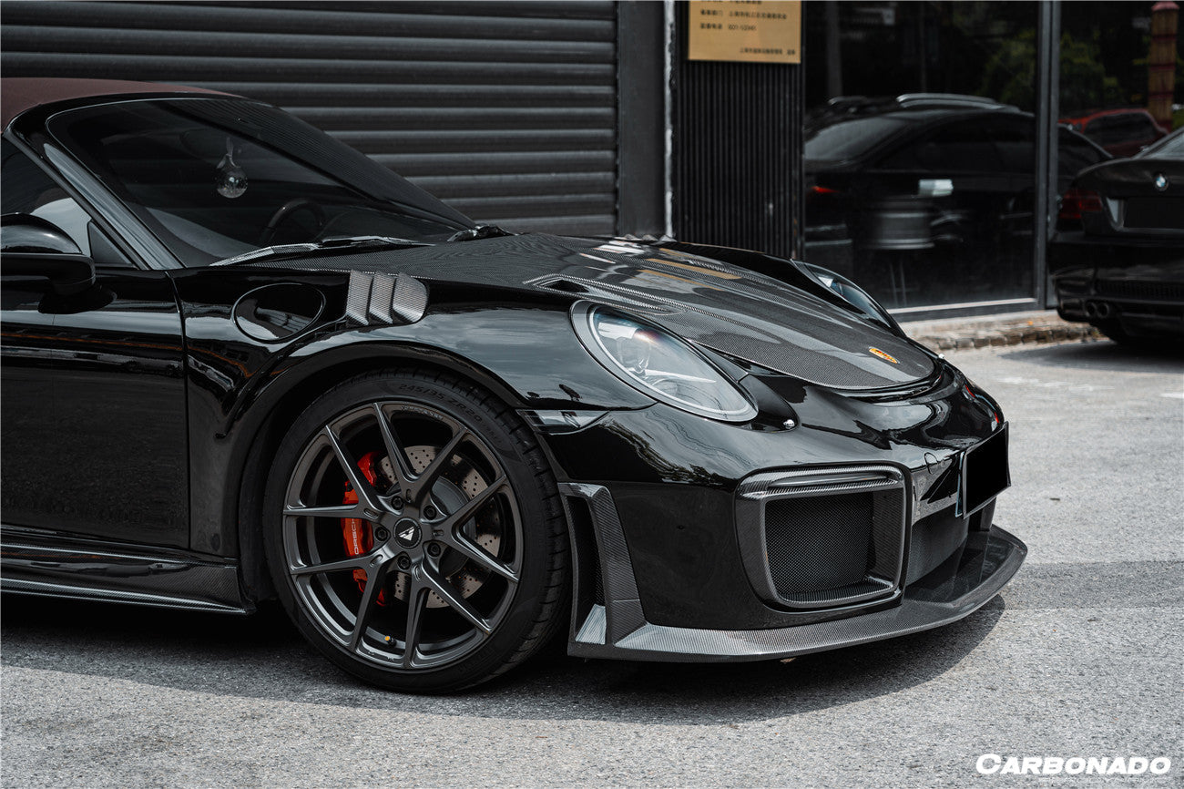 Carbonado 2012-2015 Porsche 911 991.1 Carrera S 2C Convert 991.2 GT2RS Style Part Carbon Fiber Full Body Kit