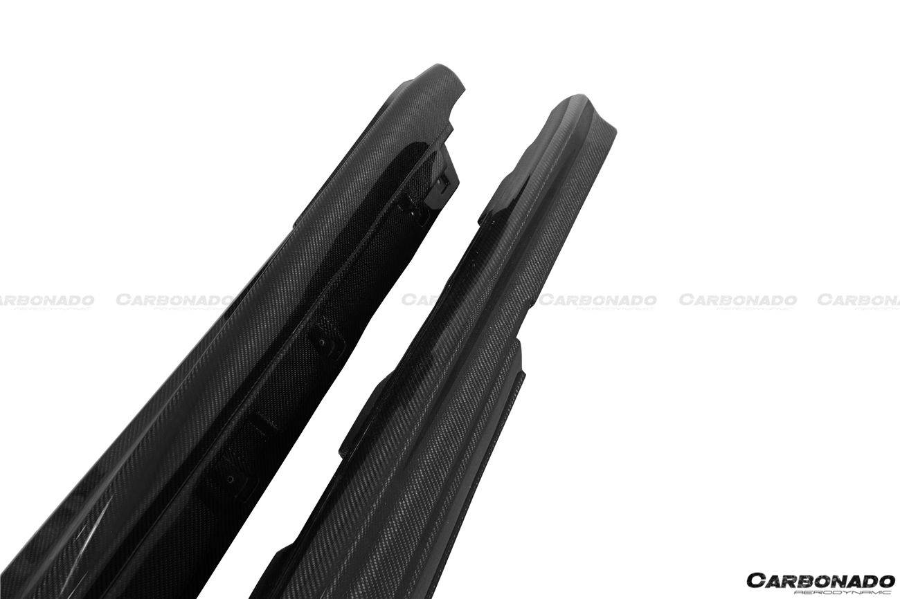 Carbonado 2017-2023 Nissan GTR R35 EBA OEM Style Carbon Fiber Side Skirts