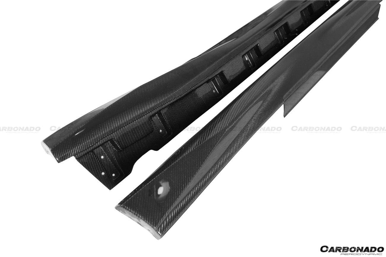 Carbonado 2017-2023 Nissan GTR R35 EBA OEM Style Carbon Fiber Side Skirts