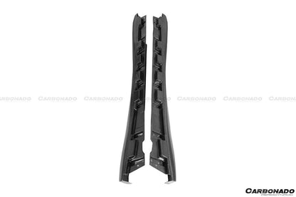 Carbonado 2017-2023 Nissan GTR R35 EBA OEM Style Carbon Fiber Side Skirts