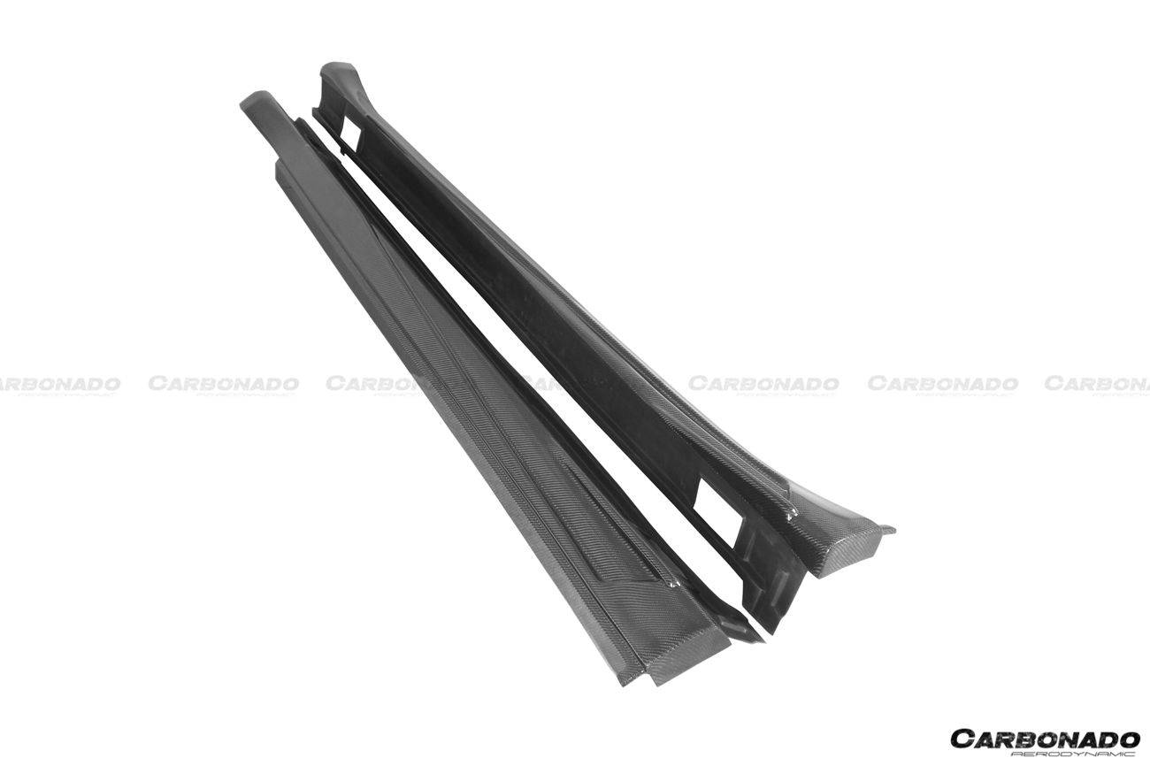 Faldones laterales estilo ARN para Porsche Panamera 970.1 Carbonado 2010-2013