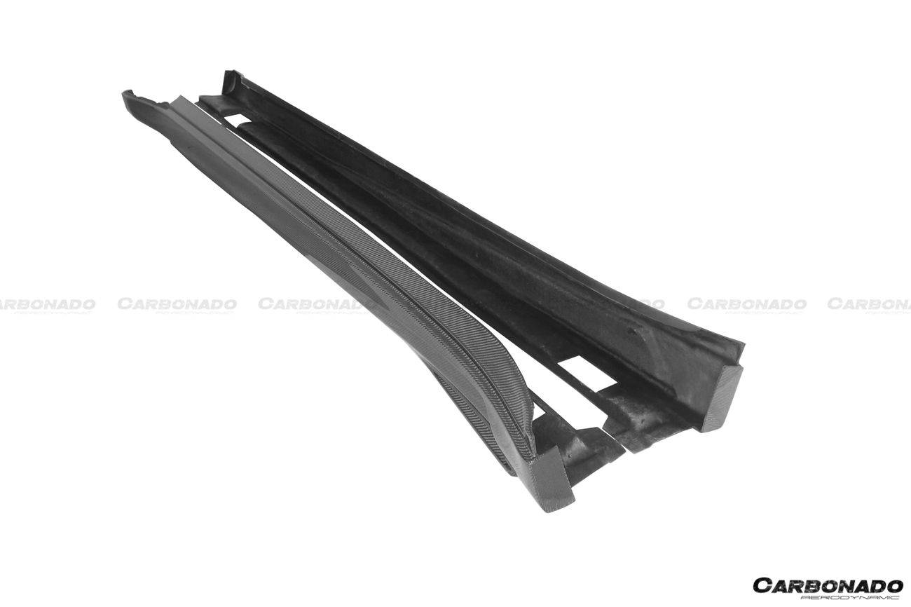 Faldones laterales estilo ARN para Porsche Panamera 970.1 Carbonado 2010-2013
