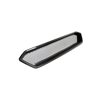 Parrilla de fibra de carbono JDMuscle [WRX/STI 18-21] V2 | Sarga/Panal de abeja