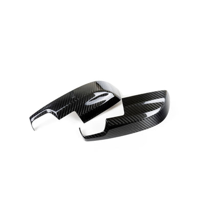 JDMuscle [15-21 WRX/STI] Tanso Dry Carbon Fiber Side Mirror Lower Trim Covers