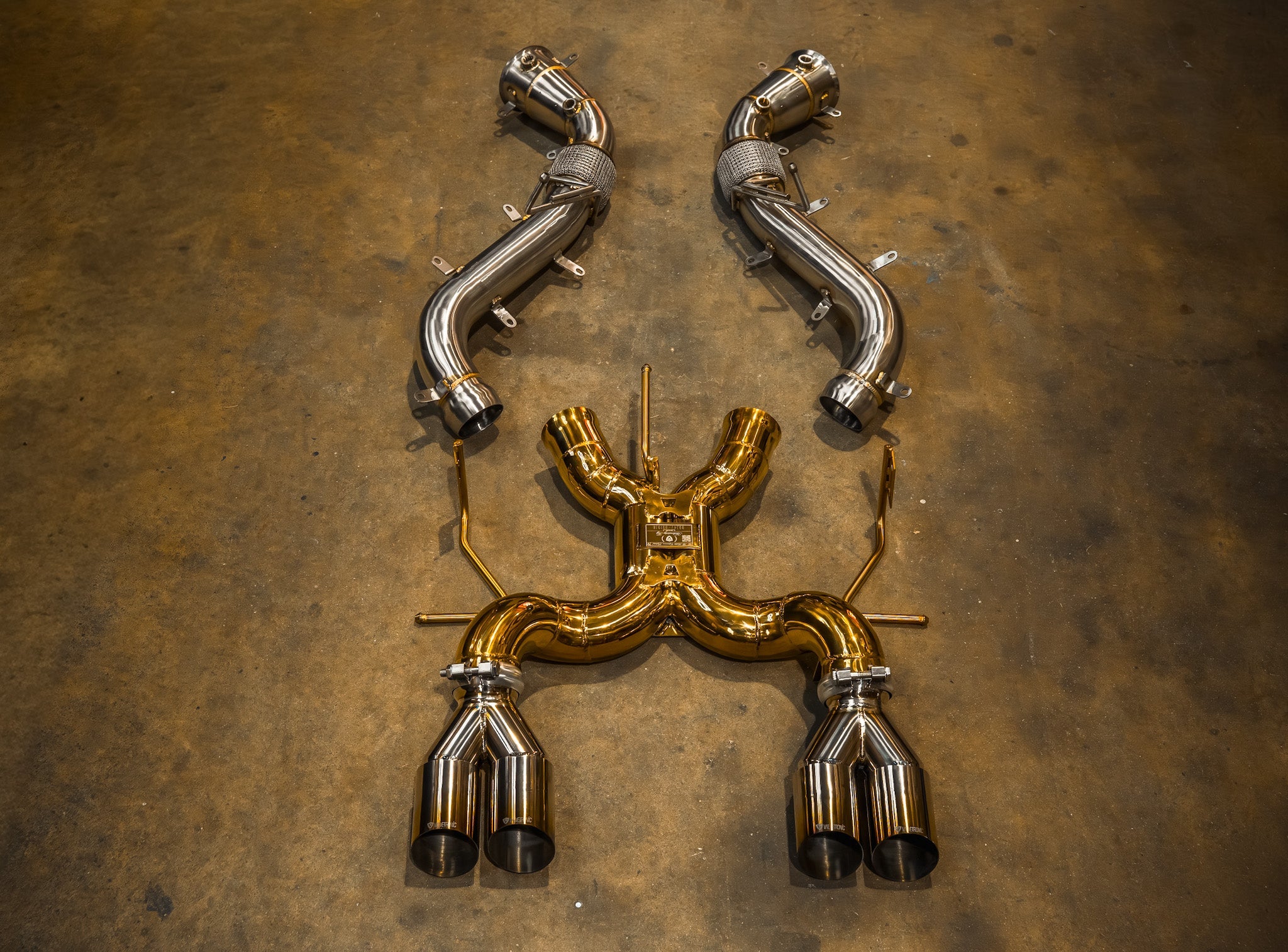 Valvetronic Mclaren 650S / MP4-12C Valved Sport Exhaust System