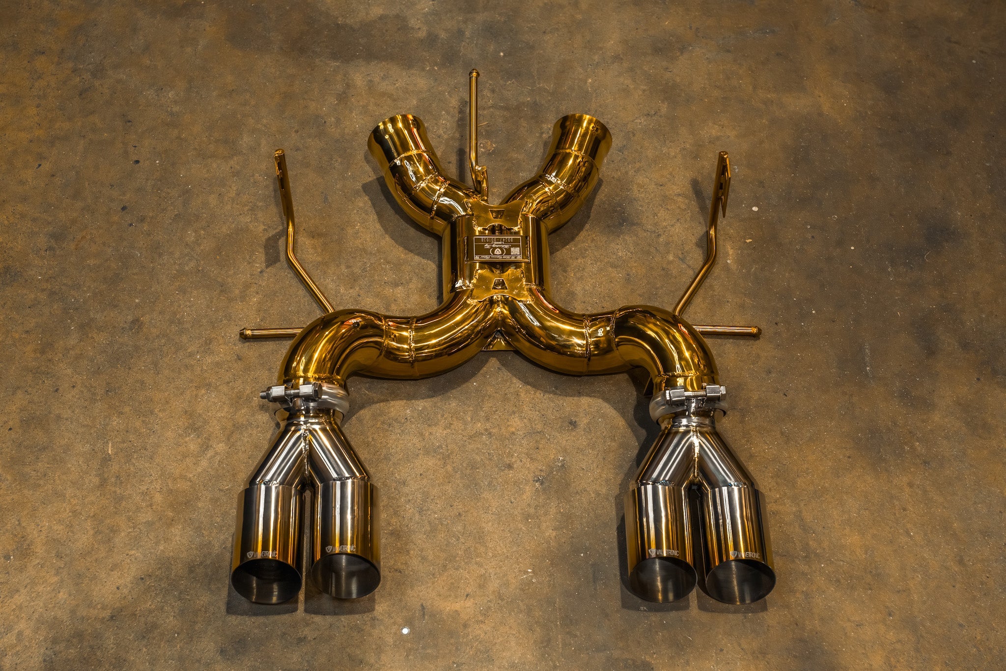 Valvetronic Mclaren 650S / MP4-12C Valved Sport Exhaust System