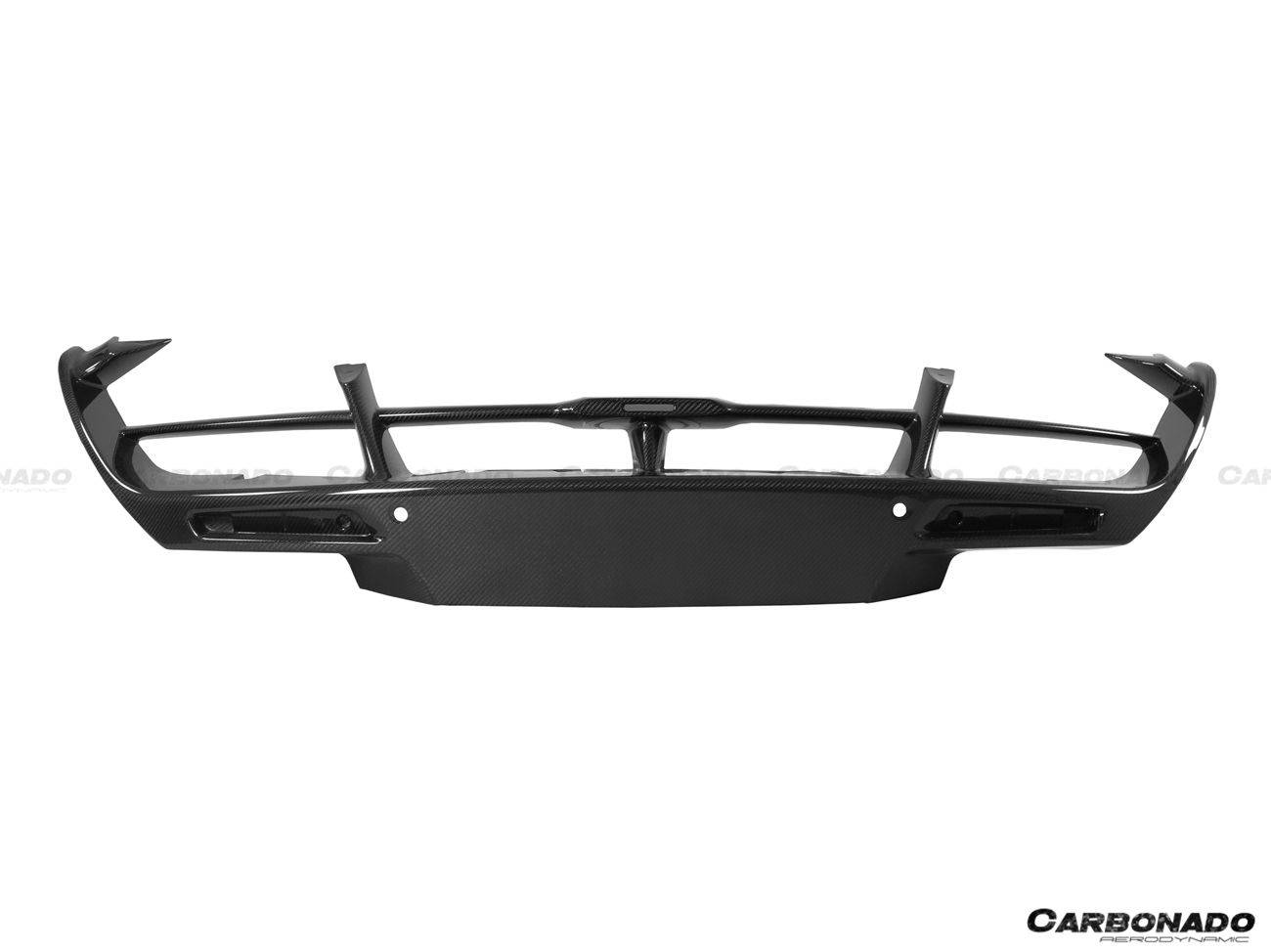 Carbonado 2017-2022 McLaren 720S OEM Style Carbon Fiber Rear Bumper Center Valance