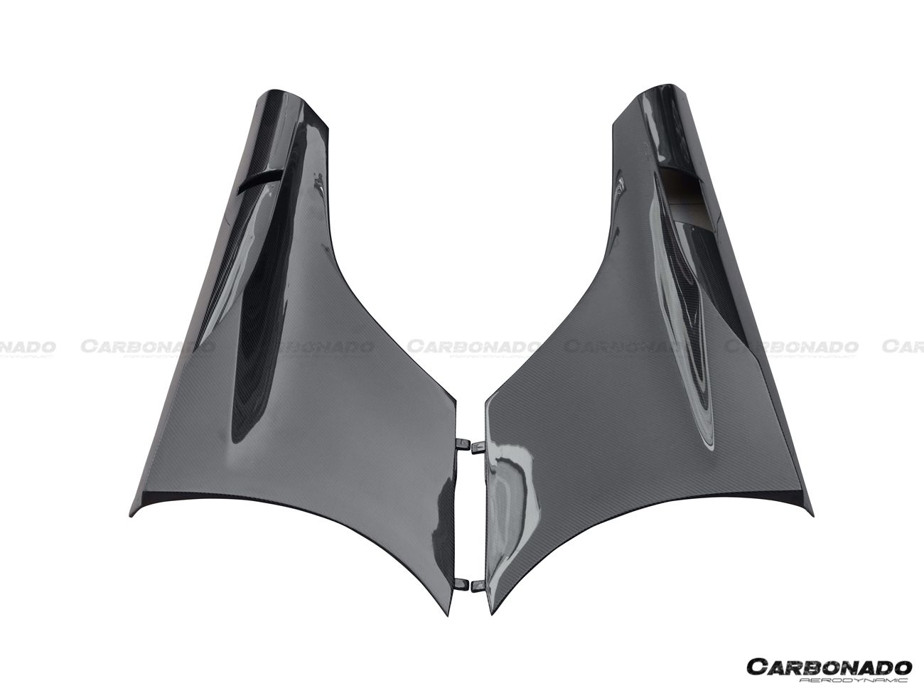 Carbonado 2011-2017 McLaren 650S & MP4 12C BKSS Style Carbon Fiber Side Skirts