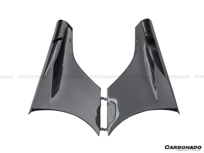 Carbonado 2011-2017 McLaren 650S & MP4 12C BKSS Style Carbon Fiber Side Skirts