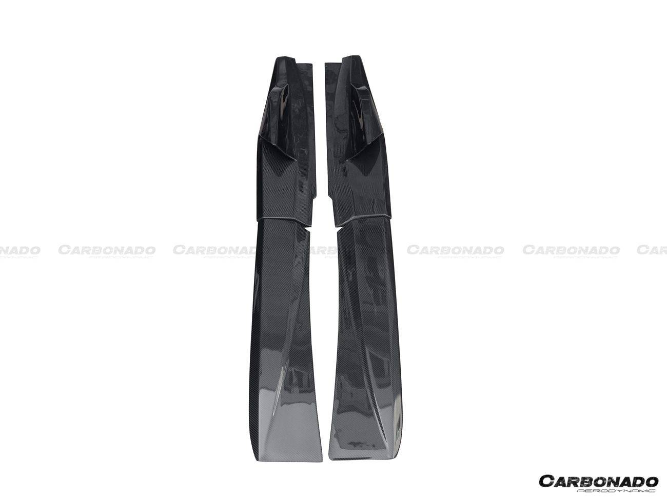 Carbonado 2011-2017 McLaren 650S & MP4 12C BKSS Style Carbon Fiber Side Skirts