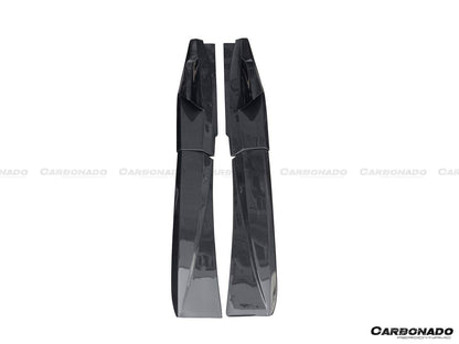 Carbonado 2011-2017 McLaren 650S & MP4 12C BKSS Style Carbon Fiber Side Skirts