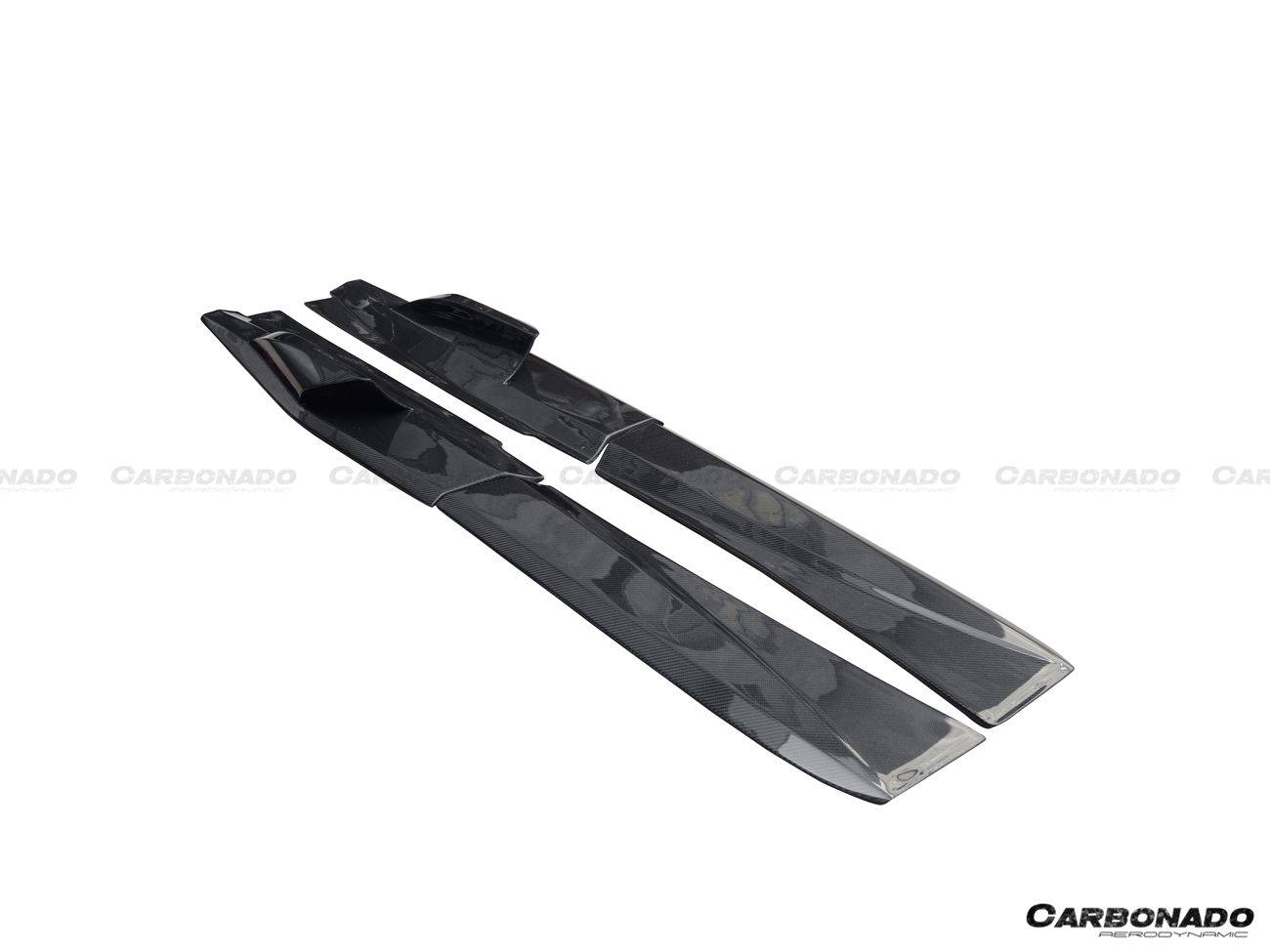 Carbonado 2011-2017 McLaren 650S & MP4 12C BKSS Style Carbon Fiber Side Skirts