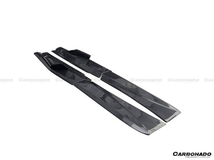 Carbonado 2011-2017 McLaren 650S & MP4 12C BKSS Style Carbon Fiber Side Skirts
