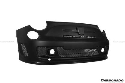 Parachoques delantero deportivo Fiat Abarth 500 Carbonado 2010-2015