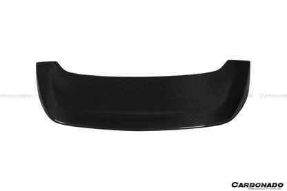 Carbonado 2010-2015 Fiat Abarth 500 Sports Style Roof Spoiler