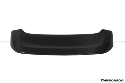 Carbonado 2010-2015 Fiat Abarth 500 Sports Style Roof Spoiler