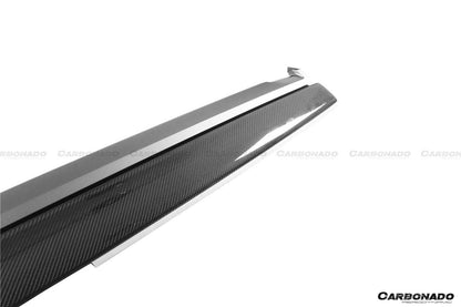 Carbonado OEM Style Autoclave Carbon Fiber Dashboard Trim Interior Replacement | 2020-2023 Tesla Model 3/Y