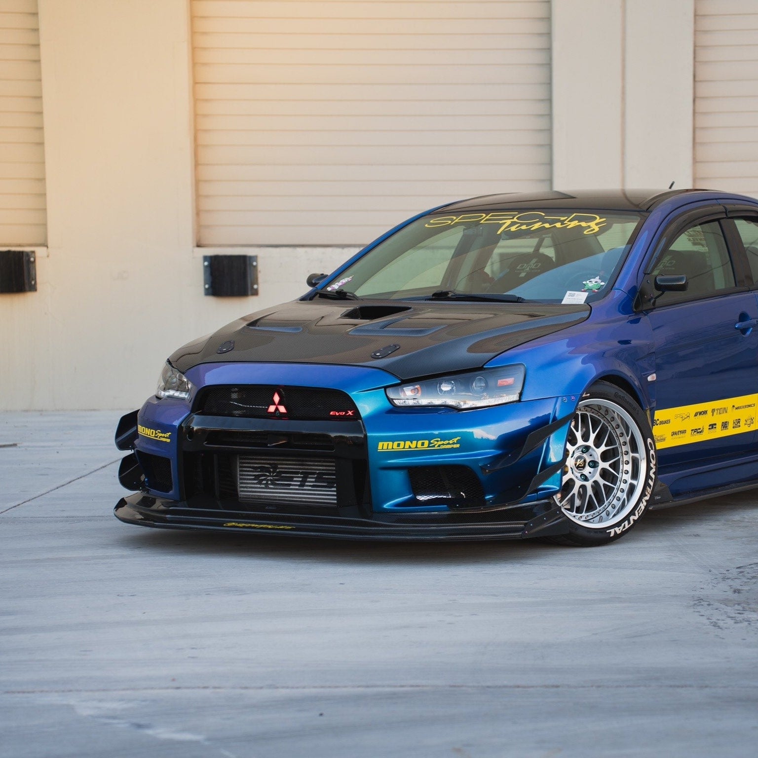 Lit Logos Evo X Grill Badge | 2007-2016 Evolution X