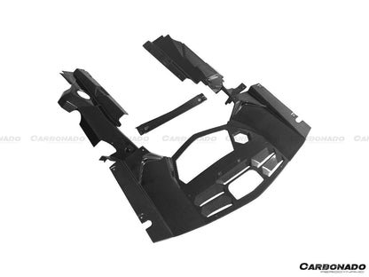 Carbonado Carbon Fiber Engine Bay Panels Replacement | 2013-2016 Lamborghini Aventador LP700 Roadster
