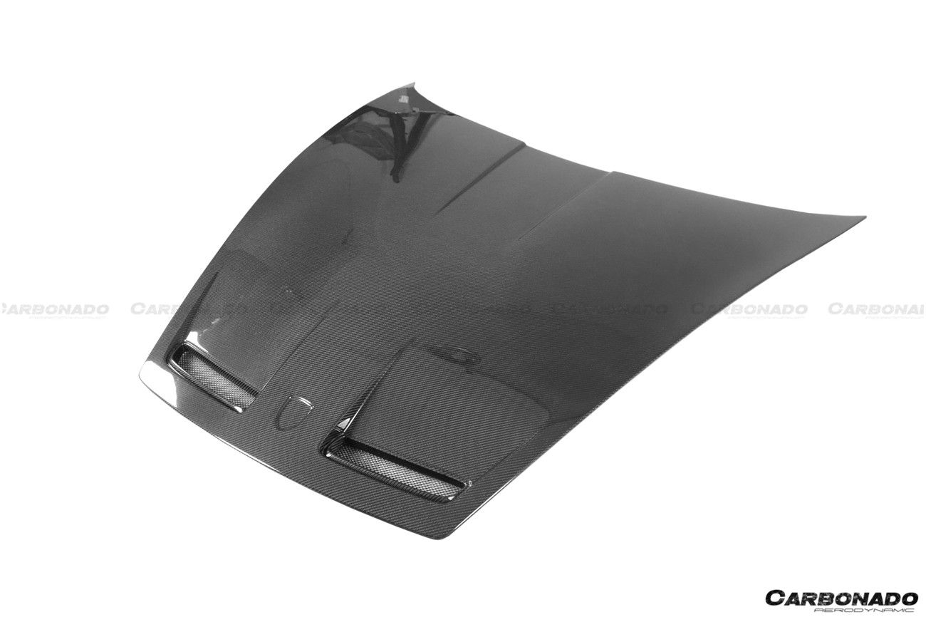 Carbonado 2019-2024 Porsche 911 992 Carrera & S & 4 & 4S & Targa & Turbo S GT3 Style Hood