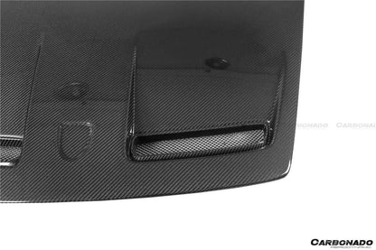Carbonado 2019-2024 Porsche 911 992 Carrera & S & 4 & 4S & Targa & Turbo S GT3 Style Hood