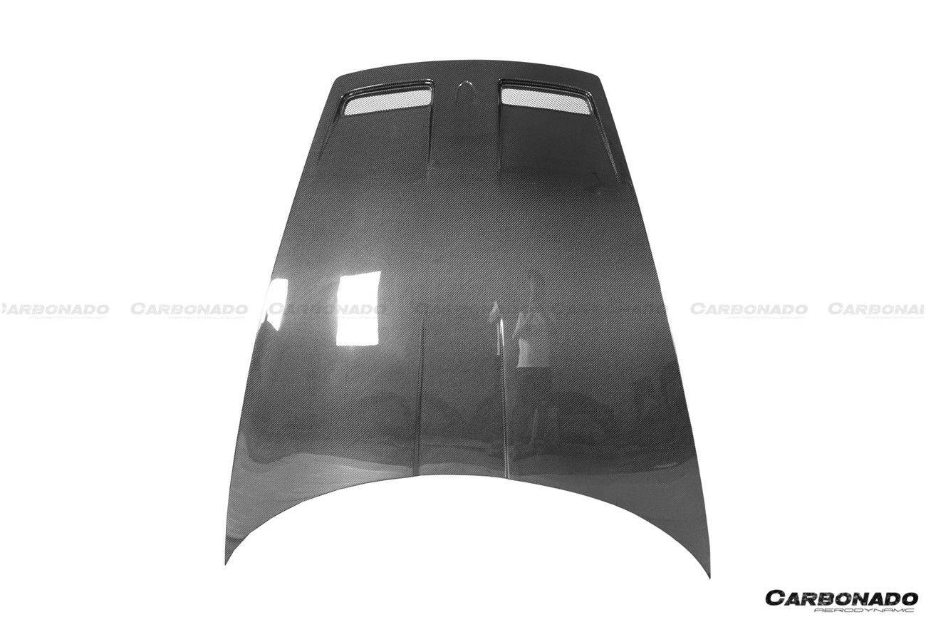 Carbonado 2019-2024 Porsche 911 992 Carrera & S & 4 & 4S & Targa & Turbo S GT3 Style Hood