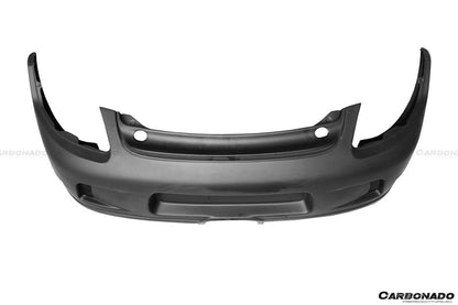 Carbonado TA Style Rear Bumper and Trunk Spoiler | 2005-2008 Porsche Boxster 987