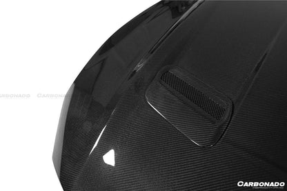 Carbonado 2018-2023 Ford Mustang OEM Style Carbon Fiber Hood
