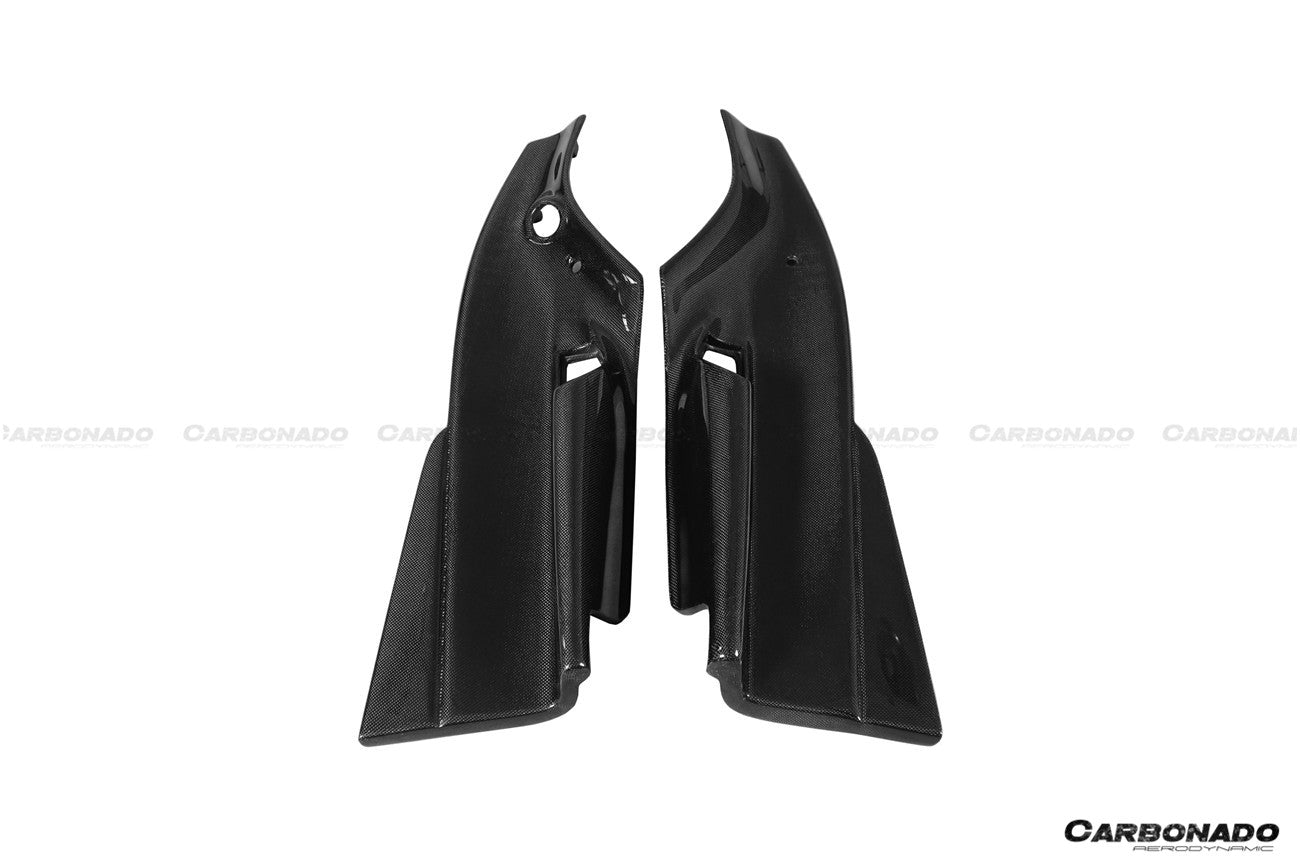 Carbonado 2015-2020 Ferrari 488 GTB Spider Carbon Fiber Door Panel Interior