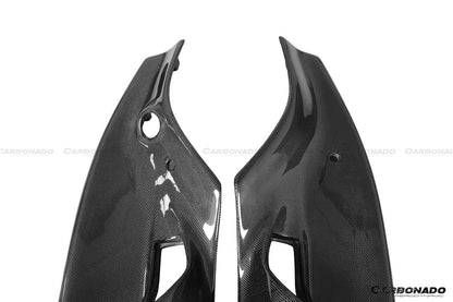 Carbonado 2015-2020 Ferrari 488 GTB Spider Carbon Fiber Door Panel Interior