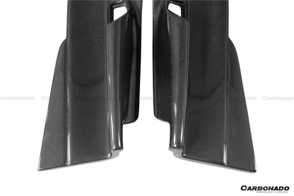 Carbonado 2015-2020 Ferrari 488 GTB Spider Carbon Fiber Door Panel Interior