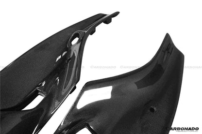 Carbonado 2015-2020 Ferrari 488 GTB Spider Carbon Fiber Door Panel Interior